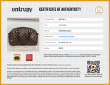 Louis Vuitton Duomo N6000 Brown Handbag Aa0726czxsa Entrupy Certificate