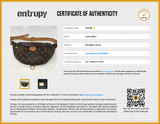 Louis Vuitton Monogram Canvas Bumbag Sd0726lczxde Entrupy Certificate