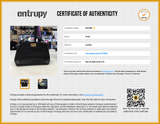 Fendi Peek-a-boo Black Leather Top Handle Bag Eb0426cxzde Entrupy Certificate