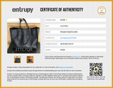 Louis Vuitton Onthego Gm Black Monogram Empreinte Leather Tote Bag Sd0526ezxdu Entrupy Certificate