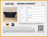 Gucci Black Gg Monogram Canvas Boat Pochette Eb0826lxzsa Entrupy Certificate