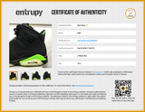 Nike Air Jordan 6 Retro Sneakers Size 10.5 Ct8529-003 Eb0526ixsa Entrupy Certificate