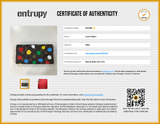 Louis Vuitton X Yayoi Kusama Monogram Multicolor Sarah Wallet Do0626rxzde Entrupy Certificate