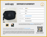 Burberry Paddy Crossbody Bag In Black Nylon Fw1025ozxdu Entrupy Certificate