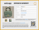 Chanel Quilted Leather Loop Top Handle Crossbody Flap Bag Eb0826owxzde Entrupy Certificate