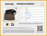 Louis Vuitton Damier Ebene Jake Messenger Bag Eb0626rxzde Entrupy Certificate