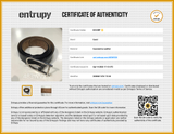 Gucci Micro Guccissima Black Leather Belt Size 110-44 Sd0426crde Entrupy Certificate