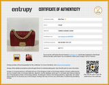 Chanel Mini Boy Bag Quilted Lamb Skin Red Handbag Aa0426ezxsa Entrupy Certificate