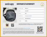 Louis Vuitton Shadow Monogram Danube Crossbody Bag Eb0526orxsa Entrupy Certificate