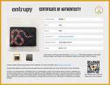 Gucci Kingsnake Print Bifold Wallet In Black & Grey Gg Supreme Coated Canvas Fw0726ezdu Entrupy Certificate