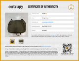 Bottega Veneta Nodini Intercciato Green Leather Crossbody Bag Eb0926pxzde Entrupy Certificate
