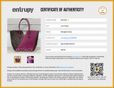 Louis Vuitton Monogram Canvas Magenta Leather Kimono Tote Bag Eb0526lcrrsa Entrupy Certificate