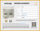Gucci Logo Leather Pouch Eb0925lorde Entrupy Certificate