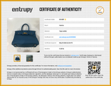 Hermes Birkin 30cm Bleu De Galice Blue Togo Gold Hardware Handbag Do0526lwxzxde Entrupy Certificate