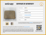 Louis Vuitton Zippy Compact Wallet In Monogram Vernis Patent Leather Fw0326ezdu Entrupy Certificate