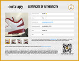 Nike Air Jordan 2/3 "White Varsity Red" Sneakers Size 10 Fw0126wzdu Entrupy Certificate