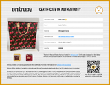 Louis Vuitton Cerises Sac Plat Takashi Murakami Brown Handbag Aa0326ezxsa Entrupy Certificate