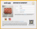 Louis Vuitton Portefeulle Claire Wallet In Monogram Mahina Leather Fw0926rxzdu Entrupy Certificate