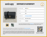 Gucci Black Leather Interlocking G Wallet With Chain Eb0626pxzsa Entrupy Certificate
