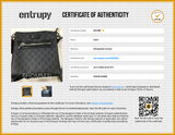 Gucci Gg Black Supreme Canvas Messenger Bag Eb0826wrxde Entrupy Certificate