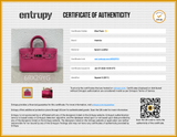 Hermes Micro Mini Birkin 15 Espom Leather Pink Handbag Aa0126ooxzxsa Entrupy Certificate