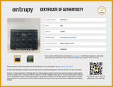 Christian Dior Caro Zipped Pouch In Black Cannage-quilted Calfskin Fw0526lzxzdu Entrupy Certificate