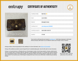 Louis Vuitton 6 Key Holder Brown Monogram Aa0426lorsa Entrupy Certificate