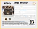 Louis Vuitton Eden Mm Bag In Monogram Coated Canvas & Camel Leather Fw0926rzxdu Entrupy Certificate