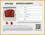 Louis Vuitton Red Textured Epi Leather Alma Top Handle Bag Eb0826wxzsa Entrupy Certificate