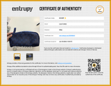 Louis Vuitton Cobalt Blue Taigarama Dopp Kit Toilet Pouch Sd1026pwzdu Entrupy Certificate