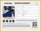 Air Jordan 12 Retro Deep Royal Suede & Leather Sneakers Size 12 Sd0926crdu Entrupy Certificate