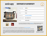 Burberry Paddy Camera Bag In Vintage Check Canvas & Black Leather Fw0826ozxdu Entrupy Certificate