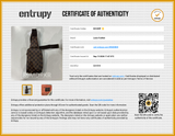 Louis Vuitton Damier Ebene Geronimos Sling Bag Eb0926rexde Entrupy Certificate