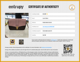 Louis Vuitton Clapton Pm In Damier Ebene Canvas & Magnolia Leather Fw0426pzxdu Entrupy Certificate