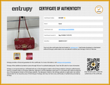 Gucci Gg Chevron Quilted Red Leather Marmont Shoulder Bag Eb1026wxzsa Entrupy Certificate