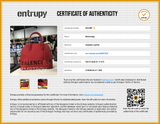 Balenciaga Red Leather Ville Top Handle Logo Bag Eb0326cxzde Entrupy Certificate