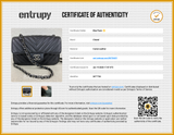 Chanel Caviar Chevron Mini Rectangular Classic Flap Bag Black Aa0126oexzsa Entrupy Certificate