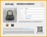 Prada Cleo Satin Bag With Crystals  Eb0426lwxzsa Entrupy Certificate