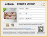 Louis Vuitton X Takashi Murakami Cherry Blossom Porte Tresor Wallet Eb0626prxdu Entrupy Certificate