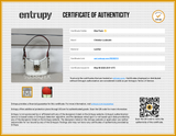 Christian Louboutin Mini Carasky White Leather Shoulder Bag Eb0526prxsa Entrupy Certificate