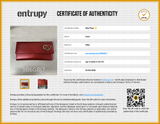 Gucci Red Shiny Leather Interlocking G Heart Flap Wallet Eb0526lcrsa Entrupy Certificate