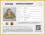 Chanel Mini Cambon Lambskin Beige / Tan Handbag Aa0826rrzsa Entrupy Certificate