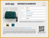 Bottega Veneta Padded Chain Cassette Bag In Emerald Green Suede Fw0926eordu Entrupy Certificate