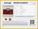 Louis Vuitton Monogram Vernis Roxbury Drive Red Aa1026wzxsa Entrupy Certificate