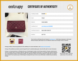 Chanel Classic Wallet On Chain In Burgundy Quilted Caviar Leather Fw0326lexzdu Entrupy Certificate