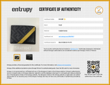 Fendi Ff Monogram Motif Bi-fold Diagonal Wallet Sd0426lrzde Entrupy Certificate