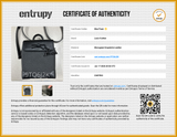 Louis Vuitton Monogram Black Taurillon Leather Nano Steamer Eb0926loxzsa Entrupy Certificate