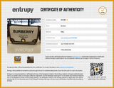 Burberry Horseferry Print Canvas & Leather Crossbody Bag Sd0726przdu Entrupy Certificate