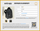 Louis Vuitton Damoflage Avenue Slingbag Eb0426lxxzde Entrupy Certificate