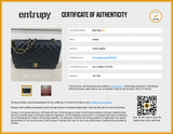 Chanel Double Flap Black Quilted Caviar Shoulder Bag Eb0726orxzsa Entrupy Certificate